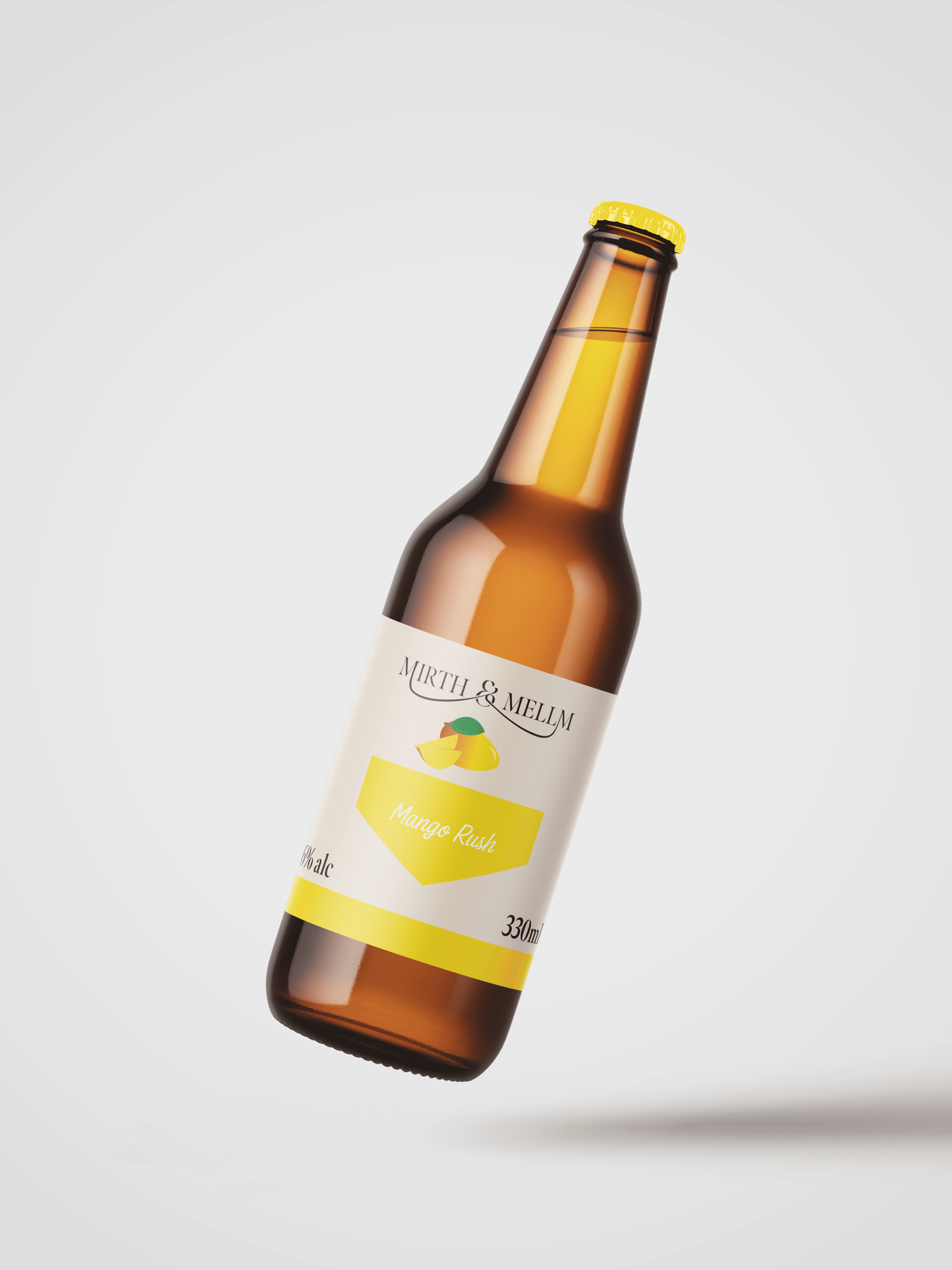 yellow bottle